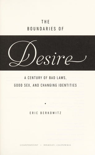 The boundaries of desire