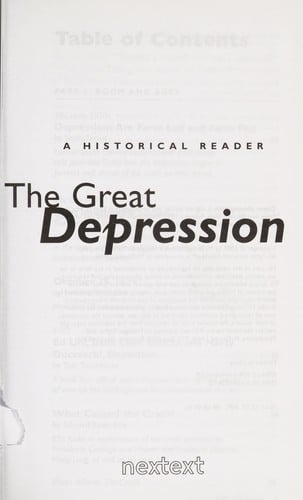 The Great Depression