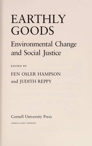 Earthly goods