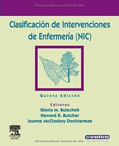 Clasificación de intervenciones de enfermería (NIC) - 5. ed.