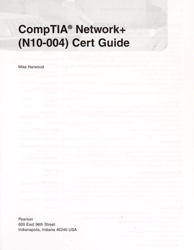 CompTIA Network+ (N10-004) cert guide