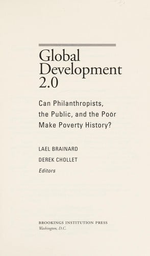 Global development 2.0