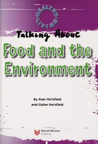Talking about food and the environment