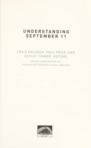 Understanding September 11