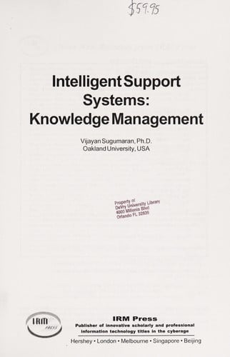 Intelligent support systems