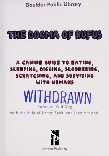 The dogma of Rufus