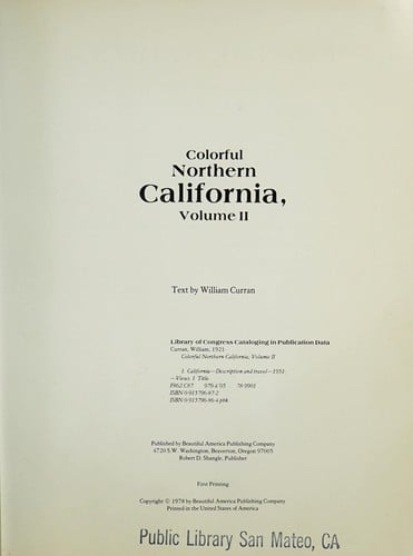 Colorful northern California, volume II