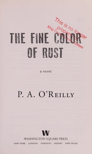The fine color of rust