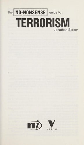 NO-NONSENSE GUIDE TO TERRORISM