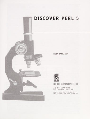 Discover Perl 5