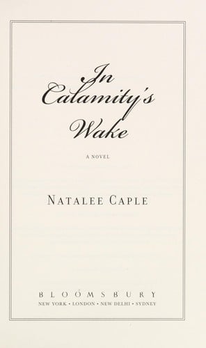 In Calamity's wake