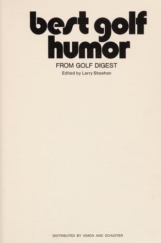 Best golf humor from Golf digest