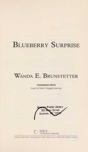 Blueberry surprise