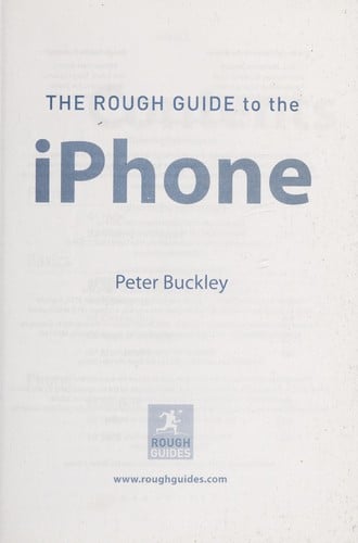 The rough guide to the iPhone