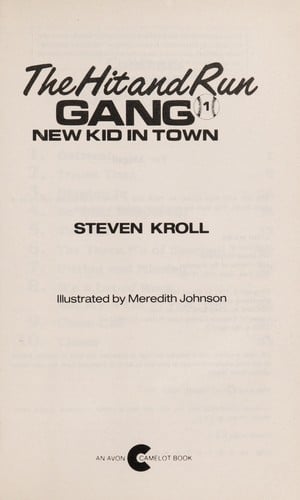 New Kid in Town (The Hit and Run Gang, No 1)