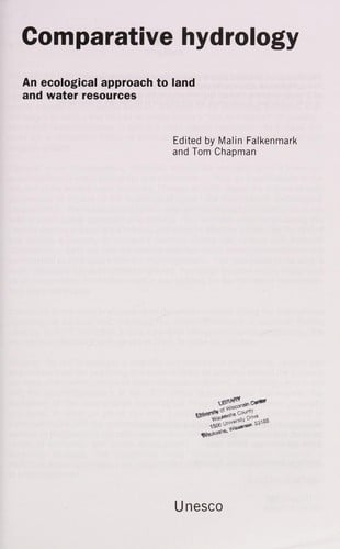 Comparative hydrology