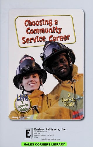 Choosing a community service career
