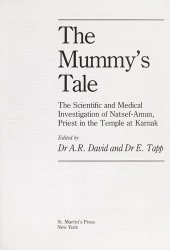 The mummy's tale