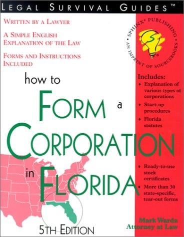 How to form your corporation in Florida