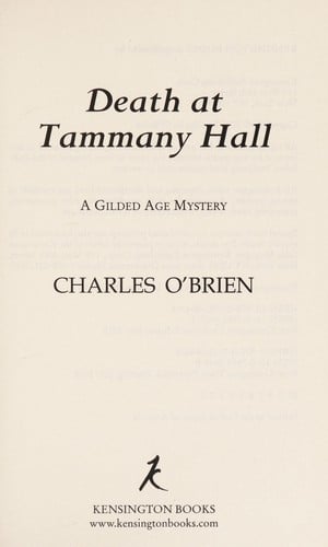 Death at Tammany Hall