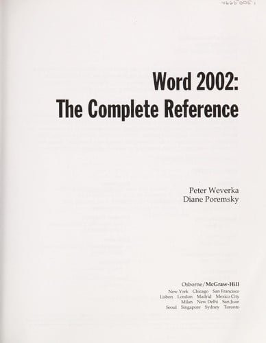 Word 2002