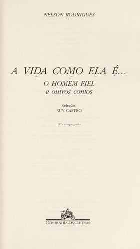 A vida como ela é--