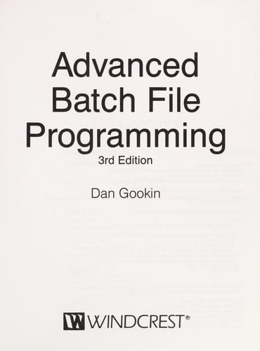 Batch files