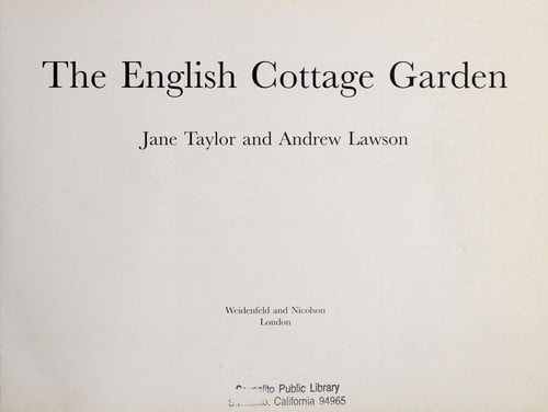 The English cottage garden