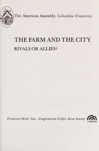 The Farm and the city