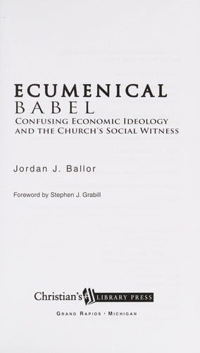 Ecumenical Babel