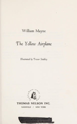 The yellow airplane