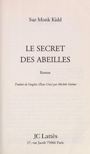Le Secret des abeilles