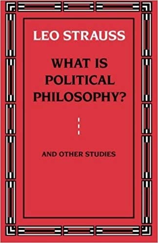 What Is Political Philosophy?