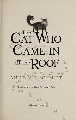 The cat who came in off the roof