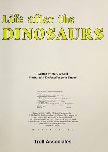 Life after the dinosaurs