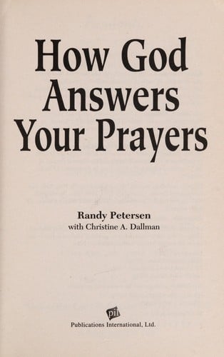 How God answers your prayers