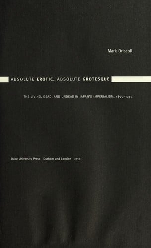 Absolute erotic, absolute grotesque