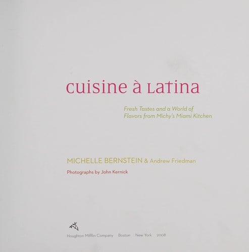 Cuisine à Latina