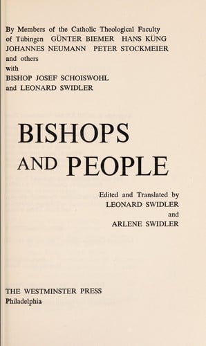 Bishops and people