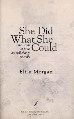 She did what she could