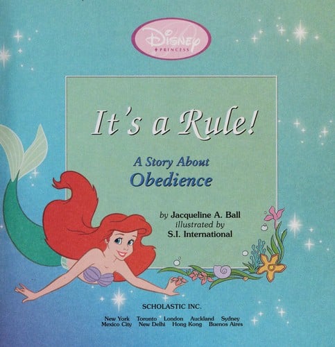 It's a rule!