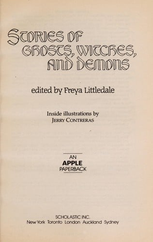 Stories of ghosts, witches, and demons