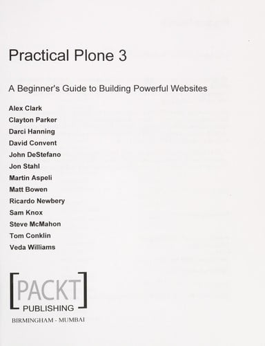 Practical Plone 3