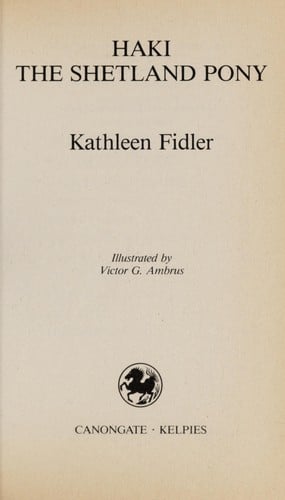 Haki the Shetland pony