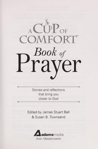 A cup of comfort book of prayer