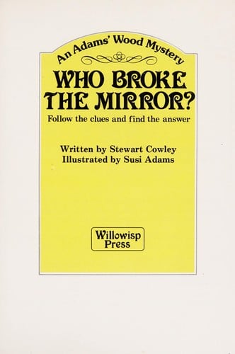 Who broke the mirror?