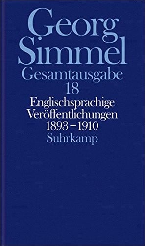 Englischsprachige Veröffentlichungen, 1893-1910