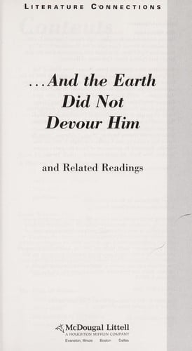 --and the earth did not devour him