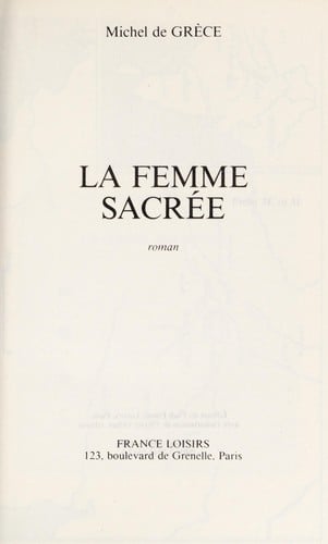 La femme sacree