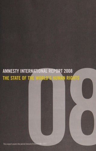 Amnesty International Report 2008